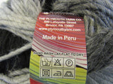 Plymouth Yarn Pasea Yarn Black/Gray 1 Ball 130 Yards -- New