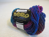 Noro Kureyon Yarn Multicolored 1 Skein 109 Yards 100% Wool -- New