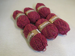 Sirdar Stampata Super Chunky Yarn Marbled Rose 6 Skeins 151 Yards Each -- New