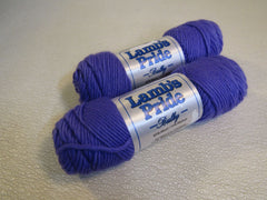 Brown Sheep Co Lambs Pride Bulky Yarn Supreme Purple 2 Skeins 125 Yards Each -- New