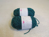 Ewe Ewe Wolly Worsted Yarn Teal 2 Skeins 95 Yards Each 100% Fine Merino Wool -- New