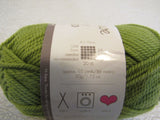 Ewe Ewe Wolly Worsted Yarn Pea Green 1 Skein 95 Yards 100% Fine Merino Wool -- New