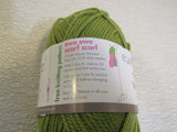 Ewe Ewe Wolly Worsted Yarn Pea Green 1 Skein 95 Yards 100% Fine Merino Wool -- New