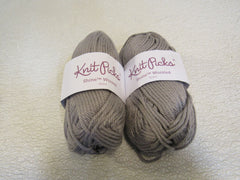 Knit Picks Shine Worsted Yarn Robot 2 Skeins 75 Yards Each -- New
