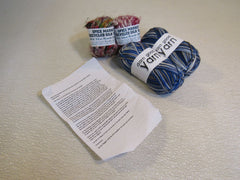 Darn Good Yarn Super Wash Wool Sock Yarn Multicolored 4 Skeins 80 Yards Each -- New