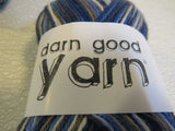 Darn Good Yarn Super Wash Wool Sock Yarn Multicolored 4 Skeins 80 Yards Each -- New