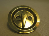 Schlage Pocket Door Latch and Handles Polished Brass -- Used
