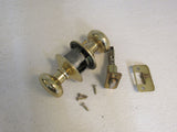 Schlage Door Knob Privacy Polished Brass -- Used