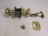 Schlage Door Knob Passage Polished Brass -- Used