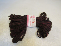 Misty Alpaca Hand Paint Chunky Yarn Chocolate Gar 1 Skein 108 Yards Redish Brown -- New