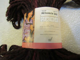 Misty Alpaca Hand Paint Chunky Yarn Chocolate Gar 1 Skein 108 Yards Redish Brown -- New