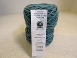 Cestari Three Ply Bulky Weight Yarn Sea Holly 2 Balls 70 Yards Each Green -- New