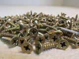 Schlage Pile of Screws 9 x 3/4-in For Door Hinges Polished Brass -- Used