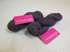 Sweet Geogia Trinity Worsted Yarn Mink 2 Skeins 200 Yards Each Plum -- New