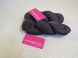 Sweet Geogia Trinity Worsted Yarn Mink 2 Skeins 200 Yards Each Plum -- New