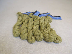 Berroco Captiva Shimmery Yarn Gold 6 Skeins 98 Yards Each -- New