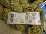 Berroco Captiva Shimmery Yarn Gold 6 Skeins 98 Yards Each -- New