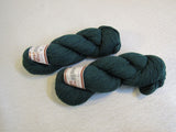 Stonehedge Fiber Mill Shepherds Wool Yarn Blue Spruce 2 Skeins 250 Yards Each -- New