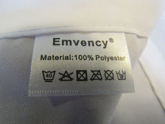 Emvency 72-in x 68-in Shower Curtain Bath Mat Multicolored 5 pc Set -- New