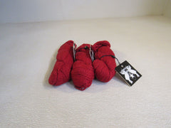 Gallar Yarns Organic Yarn Crimson 3 Skeins 140 Yards Each 100% Organic Cotton -- New