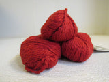 Gallar Yarns Organic Yarn Crimson 3 Skeins 140 Yards Each 100% Organic Cotton -- New