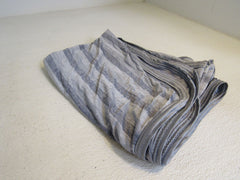 Ailemei Everything and Chill Cooling Blanket 70-in x 50-in Gray Striped Design -- New