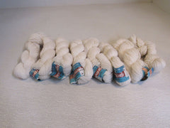 Naturally Harmony Yarn Cream 8 Skeins 116 Yards Each 100% Pure Merino -- New