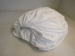 Bedsure Fitted Sheet 76-in x 80-in King White -- New