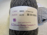 Brown Sheep Co Nature Spun Sport Weight Yarn Gray/Teal 4 Skeins 184 Yards Each -- New