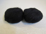 Heirloom Yarns Aristocrat Fuzzy Yarn Black 50% Mohair 50% Wool -- New