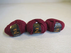 Yarns Northwest The Diana Collection Silk and Merino Yarn 3 Balls 120 Yards Each -- New