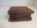 CGK Unlimited Luxury Split King Sheet 4 pc Set Brown Wrinkle and Stain Resistant -- New