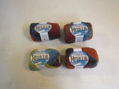 Cascade Yarns Melilla Tweed Yarn Multicolored 4 Skeins 220 Yards Each -- New