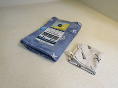Ailemei Everything and Chill Cooling Blanket Blue/White Ocean Design -- New
