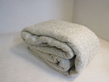 Kawahome Lightweight King Knit Thin Blanket Camel/White Cozy Fuzzy -- New
