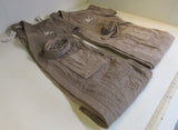 AW Bridal Embroidered Mr & Mrs Kimino Robe Set Female Adult Beiges -- New