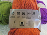 West Minster Fibers Nashua Handknits Yarn Multicolored 9 Skeins 93 Yards Each -- New