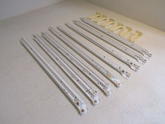 Standard Drawer Slides Lot of 4 Sets 22-in Bottom Mount White -- Used