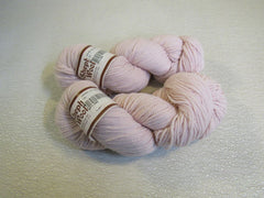 Stonehedge Fiber Mill Shepherds Wool Yarn Baby Pink 2 Skeins 250 Yards Each -- New