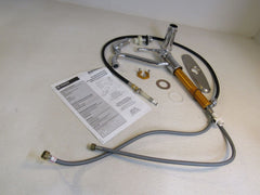 Moen One Handle Kitchen Faucet With Sprayer Function Chrome High-Arc -- Used