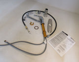 Moen One Handle Kitchen Faucet With Sprayer Function Chrome High-Arc -- Used