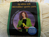 Lion Brand Yarns Micro Spun Ultra Soft Sports Yarn 4 Skeins 168 Yards Each -- New