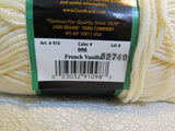 Lion Brand Yarns Micro Spun Ultra Soft Sports Yarn 4 Skeins 168 Yards Each -- New