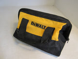 DeWalt Canvas Tool Bag Black/Yellow -- Used