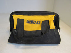 DeWalt Canvas Tool Bag Black/Yellow -- Used