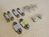 Standard Vehicle LED Bulbs Various Styles Lot of 12 Clear/Silver -- New