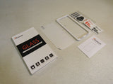 Trianium Premium Tempered Glass Screen Protector iPhone XS Max Clear/Silver -- New