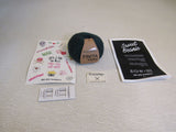 We Are Knitters Finita Sweet Beanie Yarn Kit Bottle Green 1 Ball 437 Yards -- New