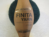 We Are Knitters Finita Sweet Beanie Yarn Kit Bottle Green 1 Ball 437 Yards -- New