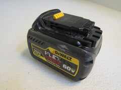 DeWalt Flex Volt Lithium Ion Battery Pack 6.0AH Type 1 60V Max 20V Max -- Used